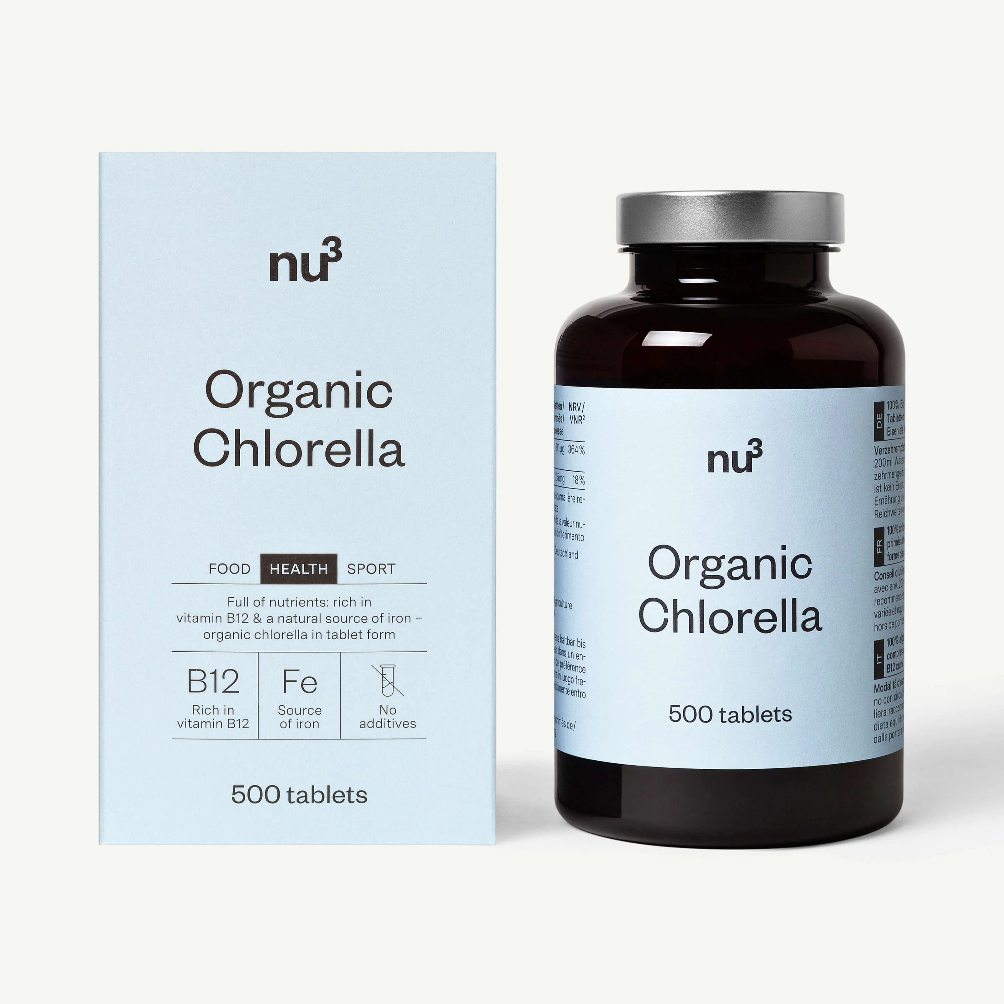 nu3 Chlorella bio en comprimés - Image 3