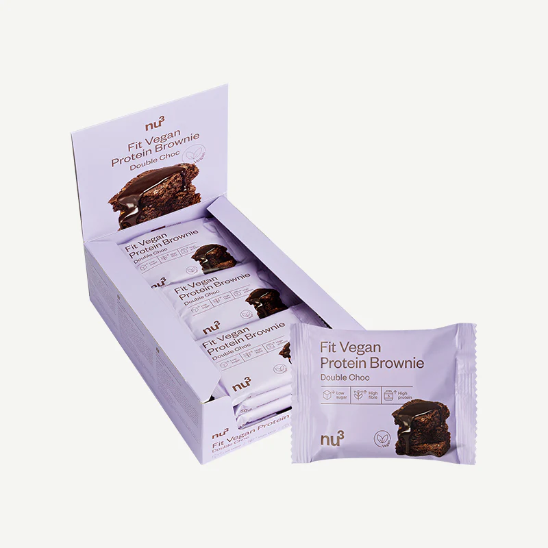nu3 Fit Vegan Protein Brownie - Image 3