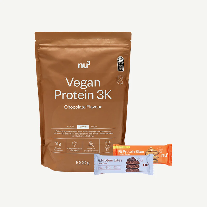 nu3 Vegan Protein 3K + Fit Protein Bites - Image 5